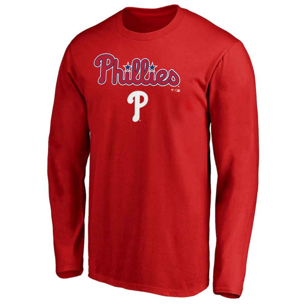 Philadelphia Phillies Team Lockup Long Sleeve T-Shirt -