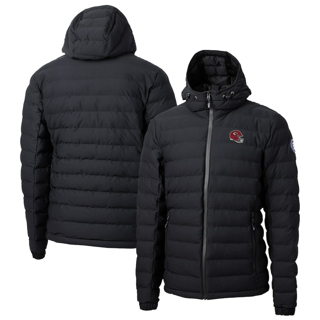 Cutter & Buck Helmet Mission Ridge Repreve Eco Insulated Puffer Full-Zip Jacket - Kansas City Chiefs Jackets