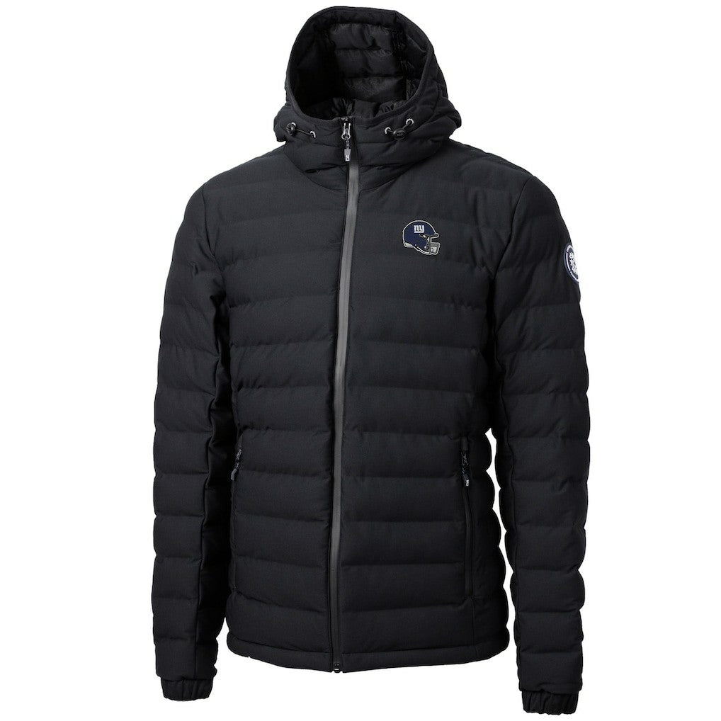 Cutter & Buck Helmet Mission Ridge Repreve Eco Insulated Puffer Full-Zip Jacket - New York Giants Jackets
