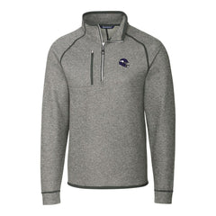 Cutter & Buck Helmet Mainsail Sweater-Knit Half-Zip Pullover Jacket - Minnesota Vikings Pullover