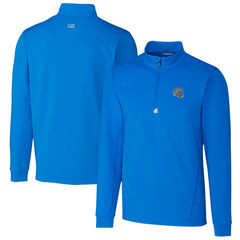 Cutter & Buck Helmet Traverse Stretch Quarter-Zip Pullover Top - Detroit Lions Pullover