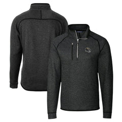 Cutter & Buck Helmet Mainsail Sweater-Knit Half-Zip Pullover Jacket - Baltimore Ravens Pullover
