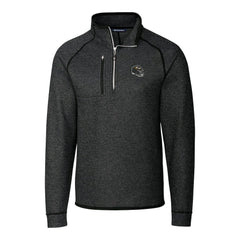 Cutter & Buck Helmet Mainsail Sweater-Knit Half-Zip Pullover Jacket - Baltimore Ravens Pullover