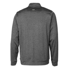 Cutter & Buck Helmet Stealth Heathered Quarter-Zip Pullover Top - Green Bay Packers Pullover