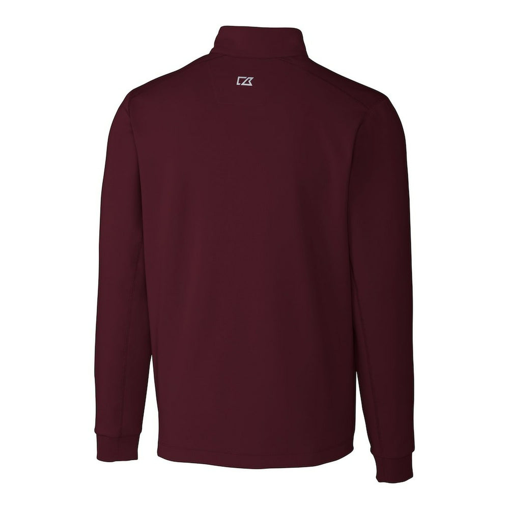 Cutter & Buck Helmet Traverse Stretch Quarter-Zip Pullover Top - Washington Commanders Pullover
