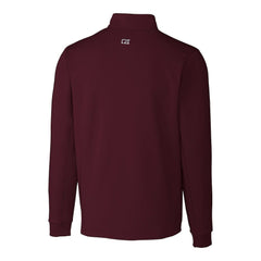 Cutter & Buck Helmet Traverse Stretch Quarter-Zip Pullover Top - Washington Commanders Pullover