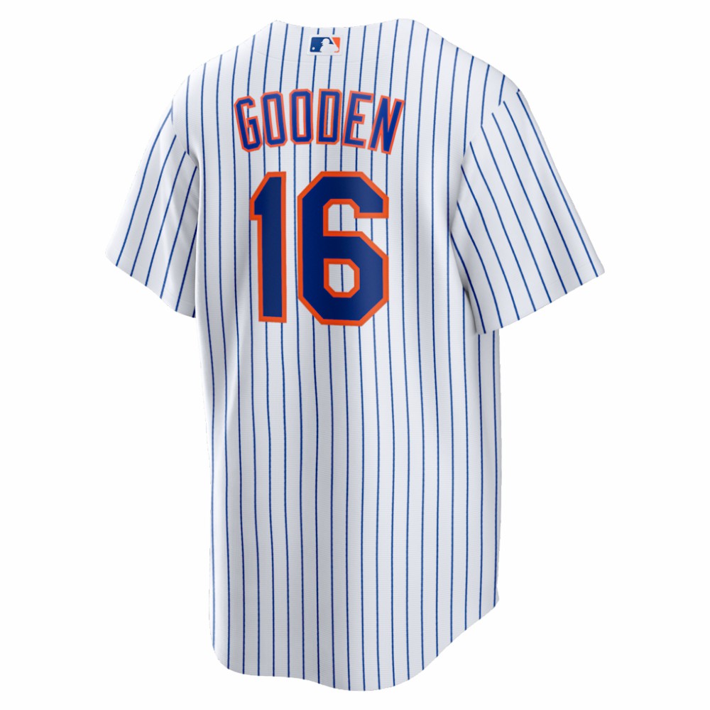 White Dwight Gooden New York Mets Nike Home Retired Player Replica Jersey