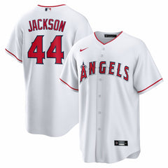 White Reggie Jackson Los Angeles Angels Nike Home Retired Player Replica Jersey