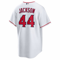 White Reggie Jackson Los Angeles Angels Nike Home Retired Player Replica Jersey