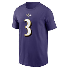 Odell Beckham Jr.  Player Name & Number T-Shirt - Baltimore Ravens T-shirts