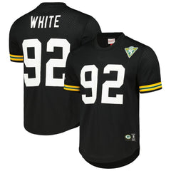 Reggie White  Retired Player Name and Number Mesh Top - Green Bay Packers Tops