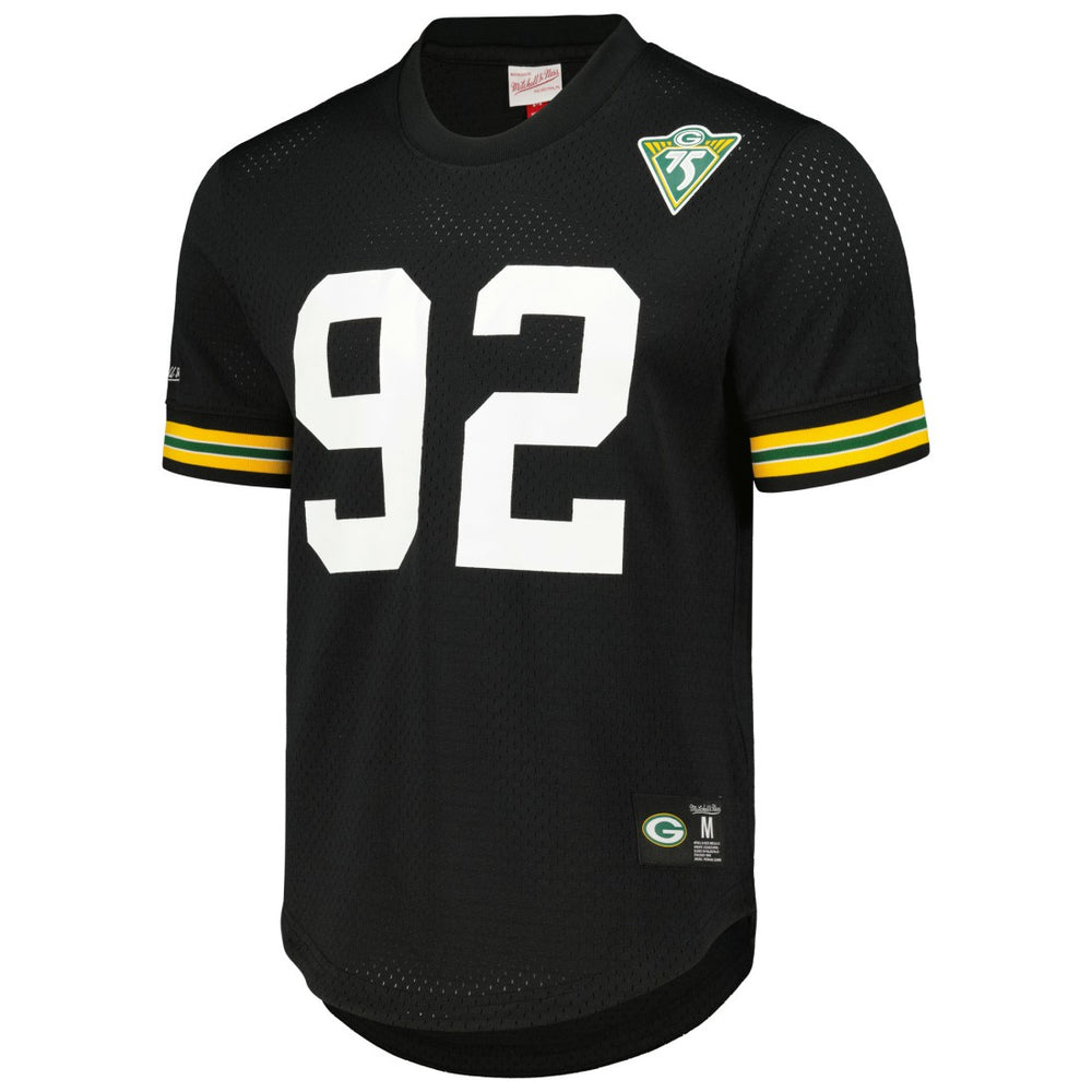 Reggie White  Retired Player Name and Number Mesh Top - Green Bay Packers Tops