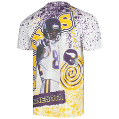 Randy Moss  Retired Player Name & Number Burst T-Shirt - Minnesota Vikings T-shirts