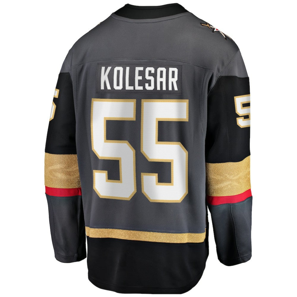 NHL Keegan Kolesar Vegas Golden Knights Fanatics Alternate Breakaway Player Jersey