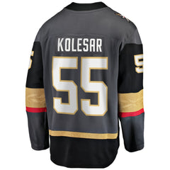 NHL Keegan Kolesar Vegas Golden Knights Fanatics Alternate Breakaway Player Jersey