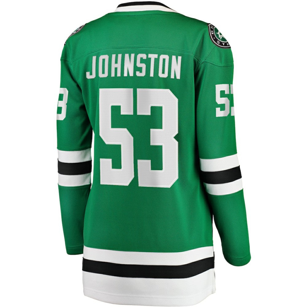 NHL Wyatt Johnston Dallas Stars Fanatics Women's Home Breakaway Player Jersey