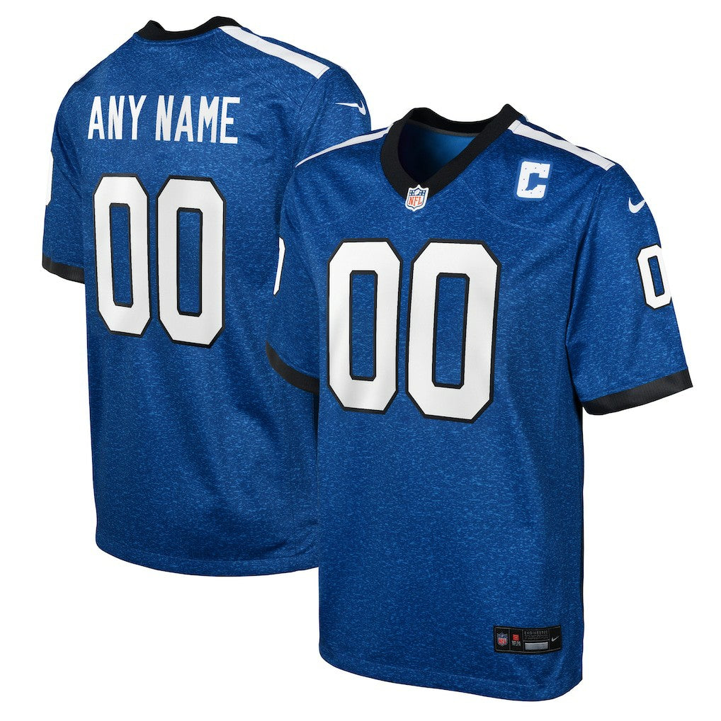 Youth Indiana Nights Alternate Custom Game Jersey - Indianapolis Colts Jerseys