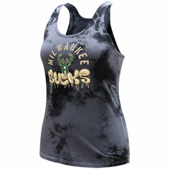 Milwaukee Bucks Stadium Essentials Women's Street Art Dark Crystal Washed Tank Top