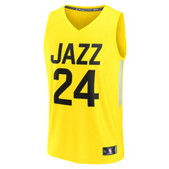 Fanatics Walker Kessler Utah Jazz Youth Fast Break Player Jersey