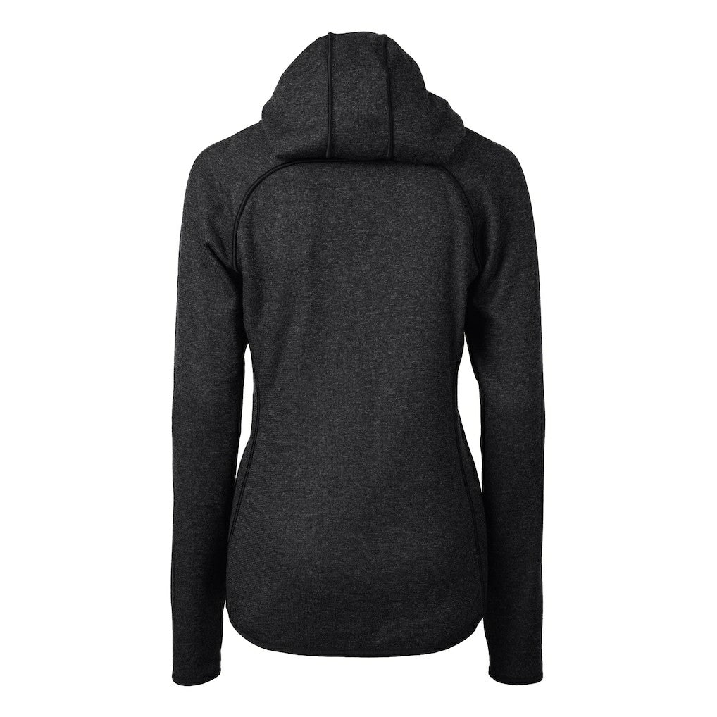 Cutter & Buck Women's Helmet Logo Mainsail Sweater-Knit Full-Zip Hoodie - Baltimore Ravens Hoodies
