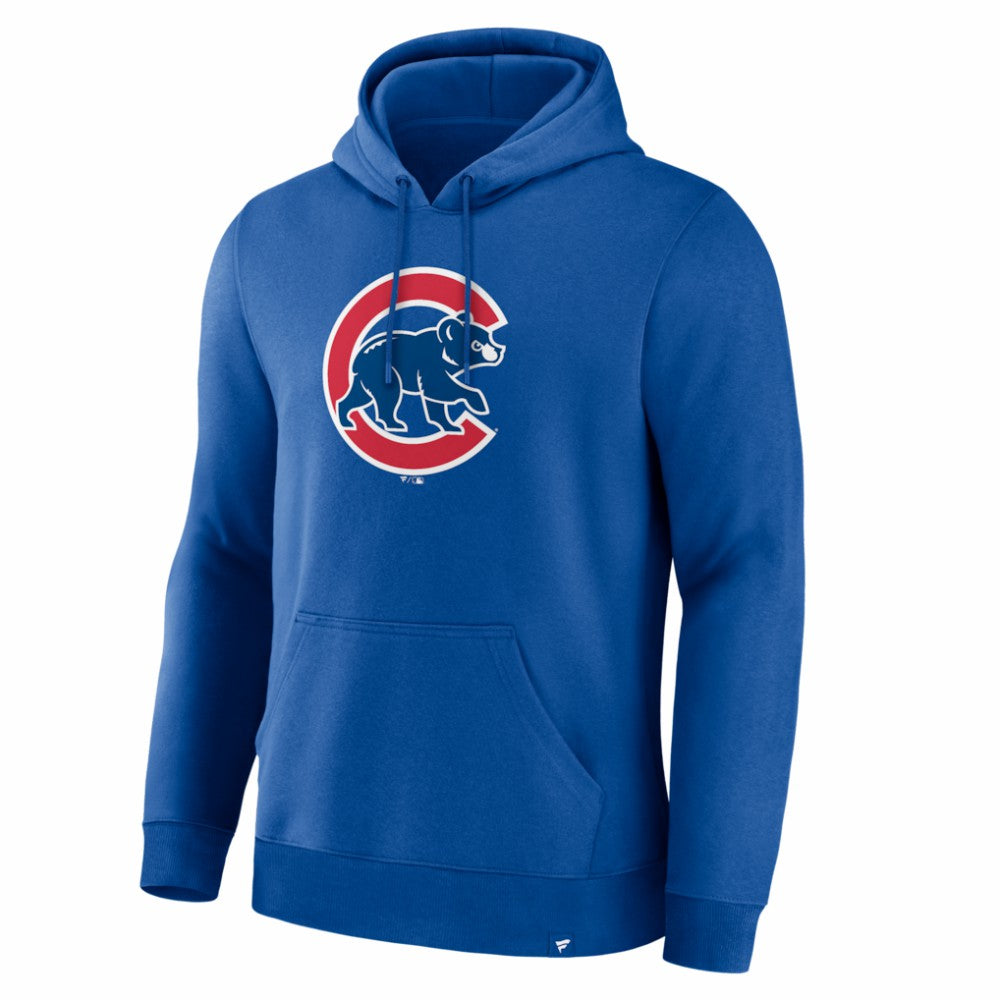Royal Chicago Cubs Fanatics Primary Logo Legacy Hoodie