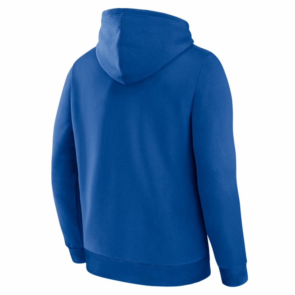 Royal Chicago Cubs Fanatics Primary Logo Legacy Hoodie