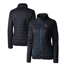 Cutter & Buck Women's Helmet Logo Rainier PrimaLoft Eco Insulated Full-Zip Puffer Jacket - Tennessee Titans Jackets