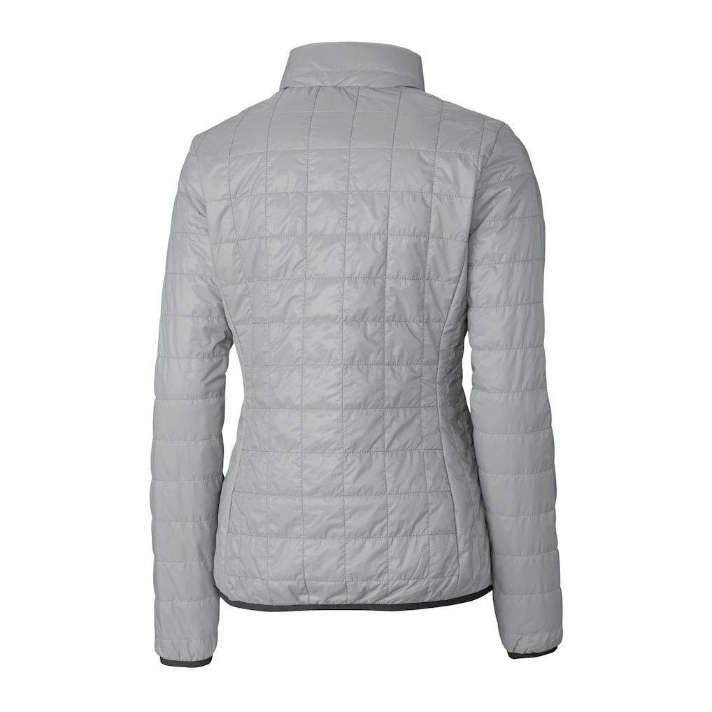 Cutter & Buck Women's Helmet Logo Rainier PrimaLoft Eco Insulated Full-Zip Puffer Jacket - Baltimore Ravens Jackets