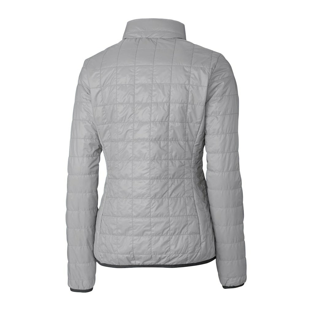 Cutter & Buck Women's Helmet Logo Rainier PrimaLoft Eco Insulated Full-Zip Puffer Jacket - Baltimore Ravens Jackets