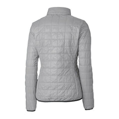 Cutter & Buck Women's Helmet Logo Rainier PrimaLoft Eco Insulated Full-Zip Puffer Jacket - Baltimore Ravens Jackets