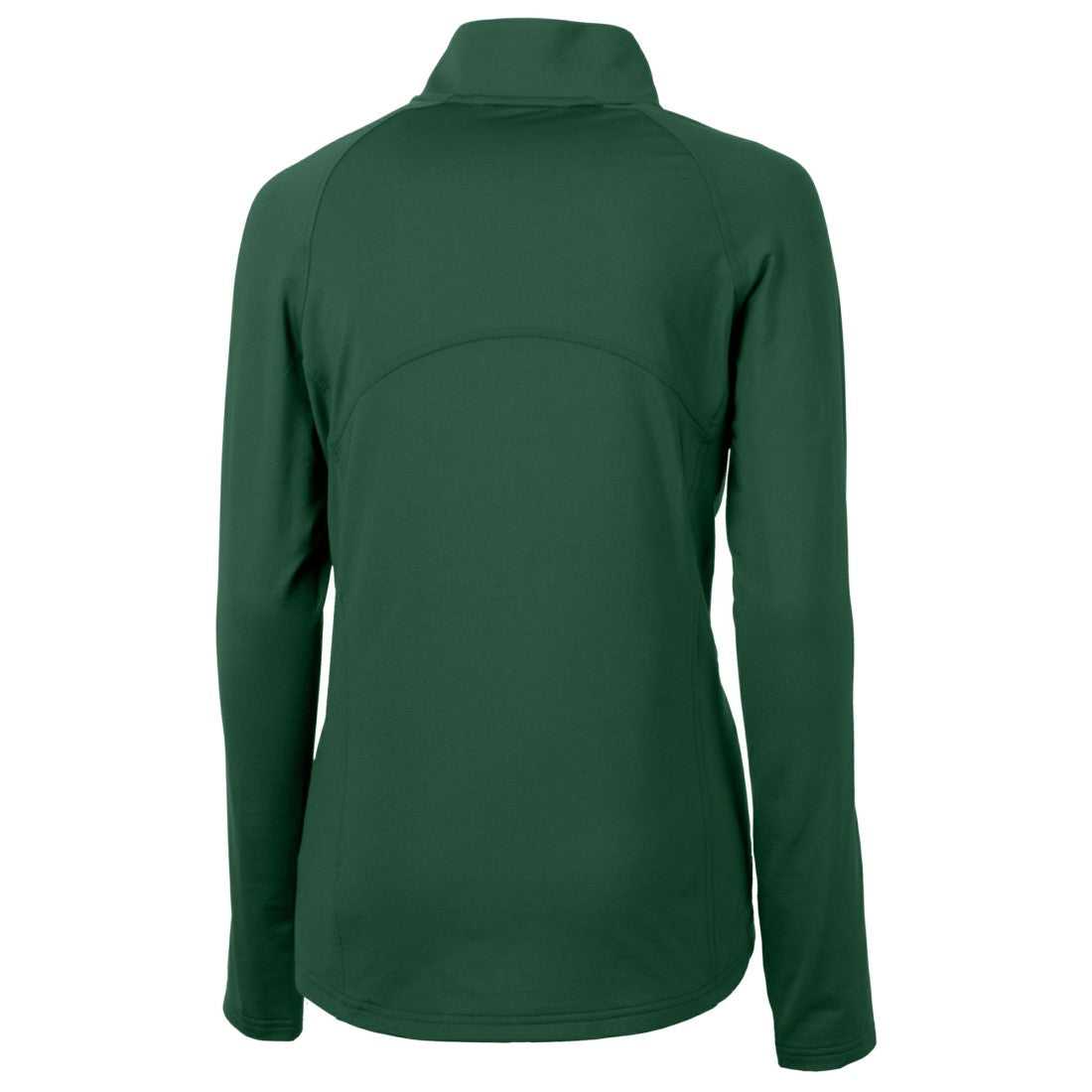 Cutter & Buck Women's Helmet Logo Adapt Eco Knit Stretch Recycled Half-Zip Pullover Top - Green Bay Packers Pullover