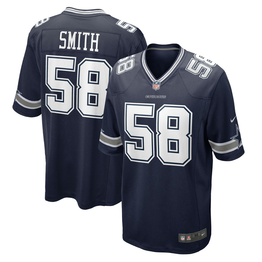Mazi Smith  Game Jersey - Dallas Cowboys Jerseys
