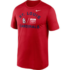 Red St. Louis Cardinals Nike 2023 MLB World Tour: London Series Legend Performance T-Shirt