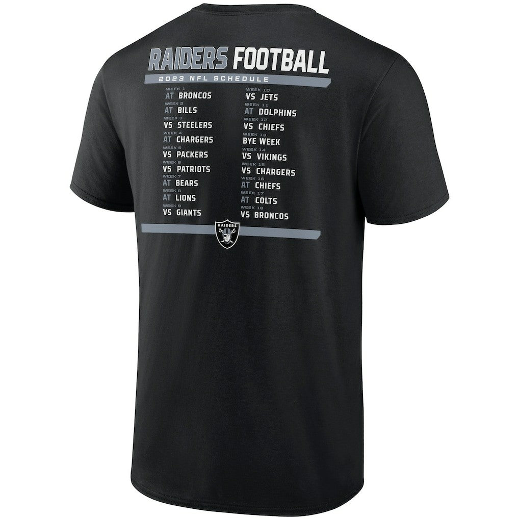 Two-Pack 2023 Schedule T-Shirt Combo Set - Las Vegas Raiders T-shirts