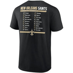 Two-Pack 2023 Schedule T-Shirt Combo Set - New Orleans Saints T-shirts