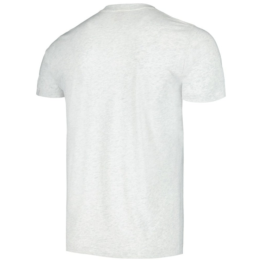 Ash Chicago Cubs Homage Bleacher Bums Hyper Local Tri-Blend T-Shirt
