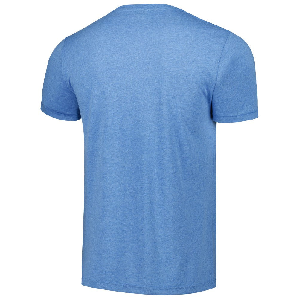 Light Blue Kansas City Royals Homage Doodle Collection Forever Royal Tri-Blend T-Shirt