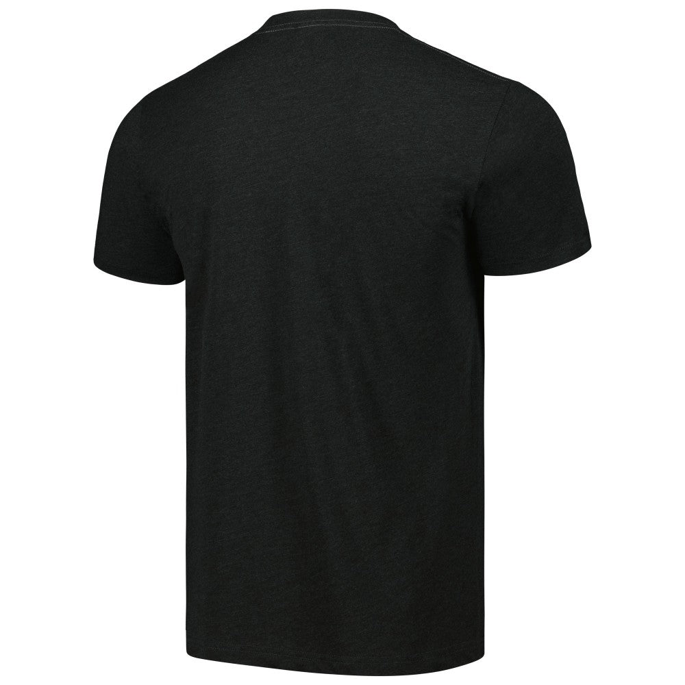 Black Miami Marlins Homage Doodle Collection Let's Go Fish Tri-Blend T-Shirt