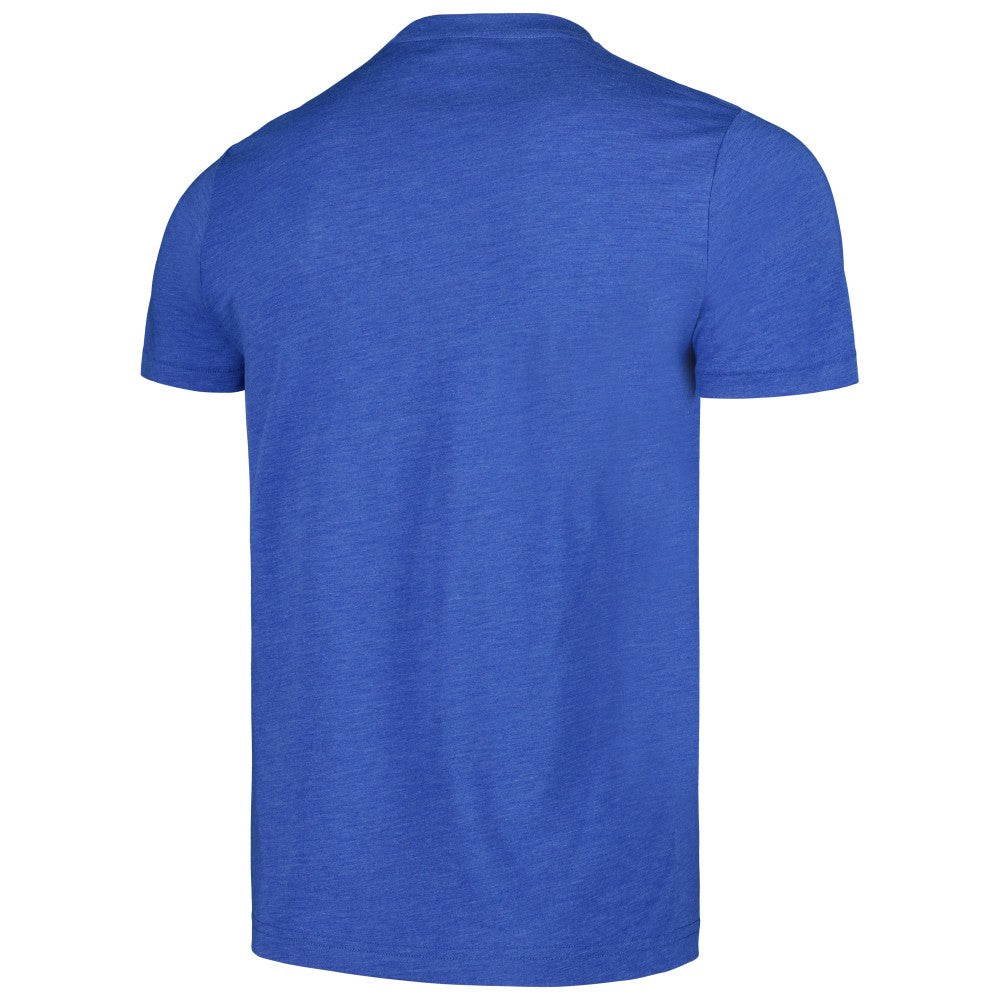 Royal Milwaukee Brewers Homage Doodle Collection The Brew Crew Tri-Blend T-Shirt