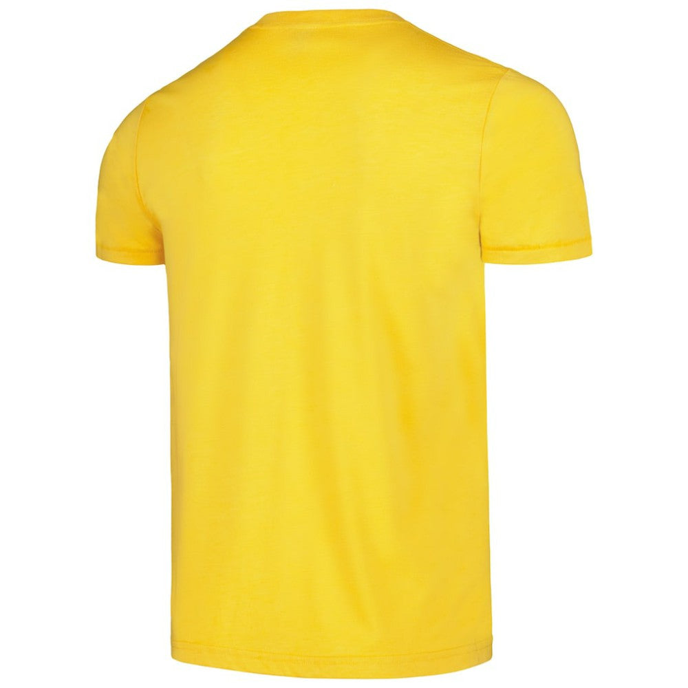 Gold Pittsburgh Pirates Homage Doodle Collection We Are Fam-A-Lee Tri-Blend T-Shirt