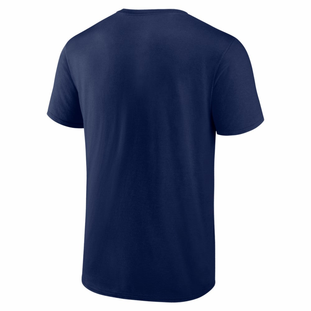 Navy Seattle Mariners Logo Athletic Official Logo T-Shirt