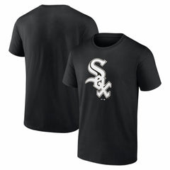 Black Chicago White Sox Logo Athletic Official Logo T-Shirt
