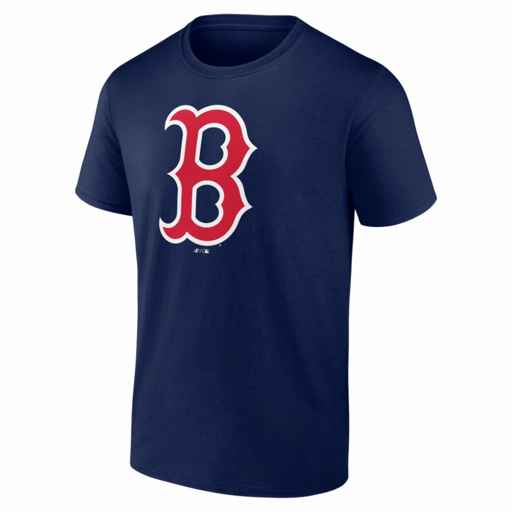 Navy Boston Red Sox Logo Athletic Official Logo T-Shirt