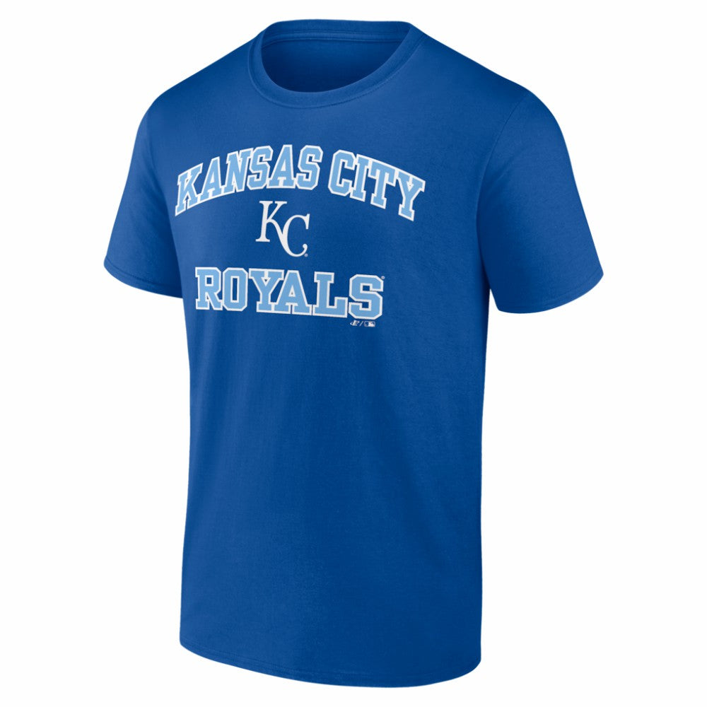 Royal Kansas City Royals Logo Athletic Heart and Soul T-Shirt