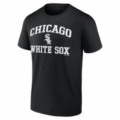 Black Chicago White Sox Logo Athletic Heart and Soul T-Shirt