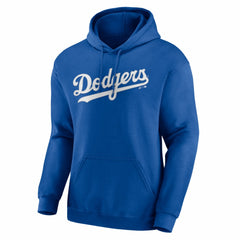 Royal Los Angeles Dodgers Logo Athletic Wordmark Hoodie
