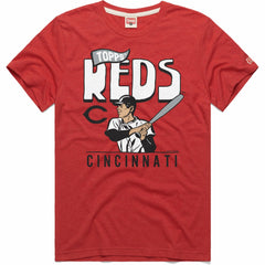 Red Cincinnati Reds Homage x Topps Tri-Blend T-Shirt