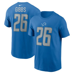 Jahmyr Gibbs  2023 NFL Draft First Round Pick Player Name & Number T-Shirt - Detroit Lions T-shirts