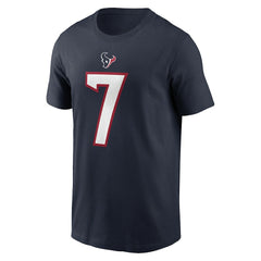 C.J. Stroud  Player Name & Number T-Shirt - Houston Texans T-shirts