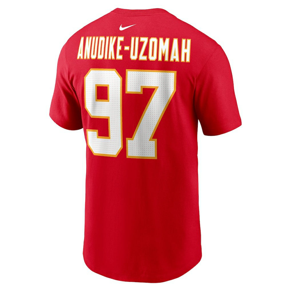 Felix Anudike-Uzomah  Player Name & Number T-Shirt - Kansas City Chiefs T-shirts